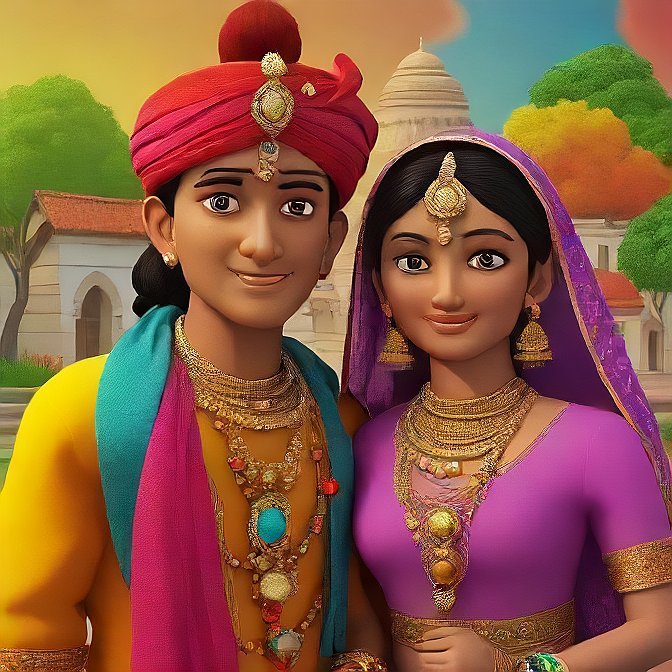 3D cartoon character art